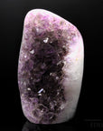 Natürliche Amethyst Druse, Heilstein für energetische Balance, violette Drusenstruktur.