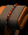 Achat Armband – Nr. 11 – Amorph – Spirituelle Erdung-Perlen