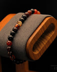 Achat Armband – Nr. 13 – 8 mm Perlen – Trend-Accessoire mit natürlicher Note