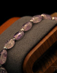 Amethyst Armband – Amorph – Reinigende Ritual-Perlenkette