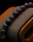 Amethyst Armband – Nr. 2 – 8 mm Perlen – Meditationsperlen aus Kristall