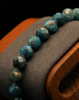 Apatit Armband – 8 mm Facettiert – Spiritueller Schutz aus Perlen