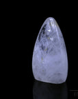 Natürlicher Bergkristall, Heilstein für meditative Ausgeglichenheit, weiße Form.