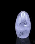 Hochwertiger Bergkristall, fördert meditative Harmonie, weiße natürliche Form.