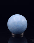 Strahlender Blauer Calcit, Heilstein für meditative Klarheit, blaue Struktur.
