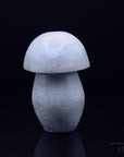 Natürlicher Blauer Calcit, Heilstein für spirituelle Klarheit, blaue Kristallform.
