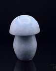 Natürlicher Blauer Calcit, Heilstein für spirituelle Kommunikation, blaue Form.