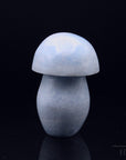 Natürlicher Blauer Calcit, fördert spirituelle Harmonie, blaue Oberfläche.