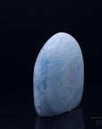 Natürlicher Blauer Calcit, fördert spirituelle Harmonie, blaue Oberfläche.