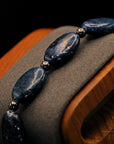Blauer Topas Armband – Amorph – Mix & Match mit anderen Armbändern