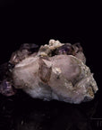 Natürlicher Brandbergamethyst, Heilstein für energetische Kraft, violette ungeschliffene Form.