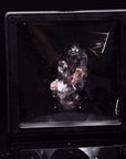 Brandbergamethyst Kristall, Heilstein für spirituelle Ruhe, violette Kristalle.