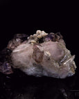 Natürlicher Brandbergamethyst, fördert spirituelle Harmonie, violette natürliche Struktur.