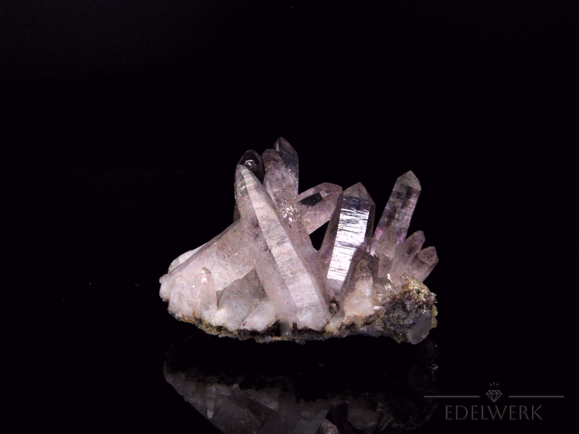 Brandbergamethyst Strahlend