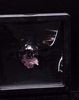 Natürlicher Brandbergamethyst, Heilstein für spirituellen Schutz, violette Form.
