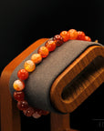 Carneol Armband – 6 mm Perlen – Besondere Optik für jedes Outfit