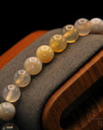 Chalcedon Armband – 8 mm Perlen – Angenehmer Tragekomfort