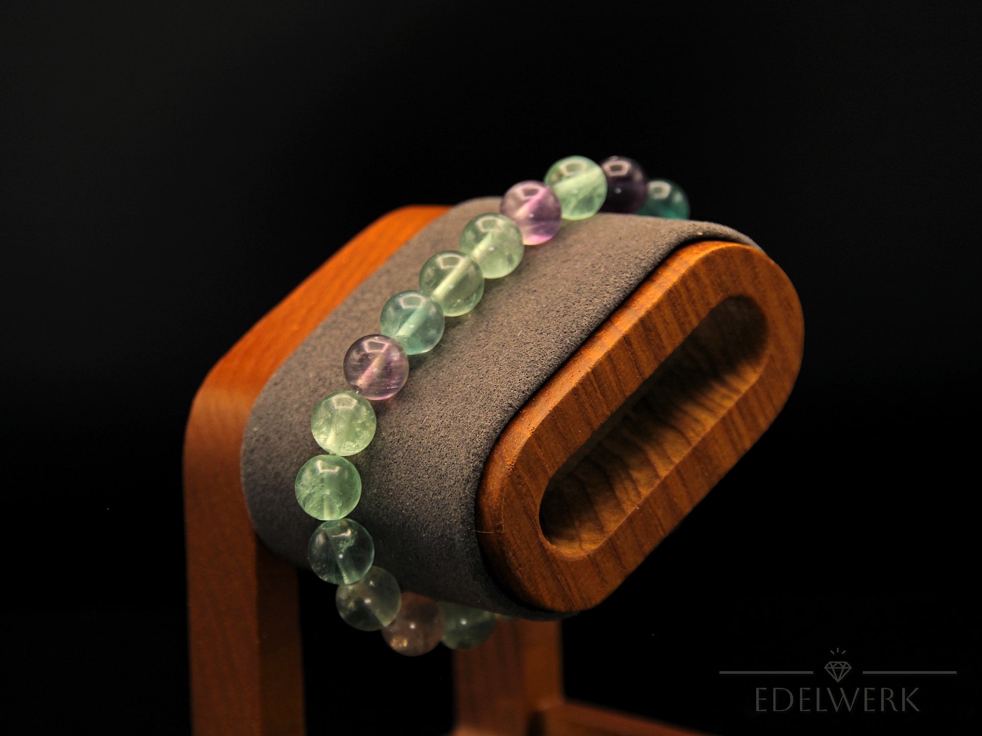 Fluorit Armband – 8 mm Perlen – Elegantes Accessoire