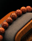 Goldfluss Armband – 10 mm Perlen – Elegantes Accessoire