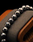 Hämatit Armband – Nr. 2 – 8 mm Facettiert – Dezenter Blickfang am Handgelenk