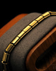 Hämatit Titanium Armband – Nr. 2 – Amorph – Lichtarbeit mit Perlen
