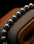 Hämatit Armband – Nr. 3 – 8 mm Perlen – Naturnahe Farbgebung