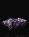 Natürlicher Amethyst Kristall, Heilstein für spirituelle Balance, violette Form.