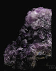 Natürlicher Amethyst Kristall, Heilstein für spirituelle Klarheit, violette Form.