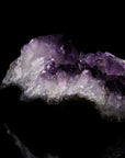 Hochwertiger Amethyst Kristall, Heilstein für klare Meditation, klare violette Struktur.
