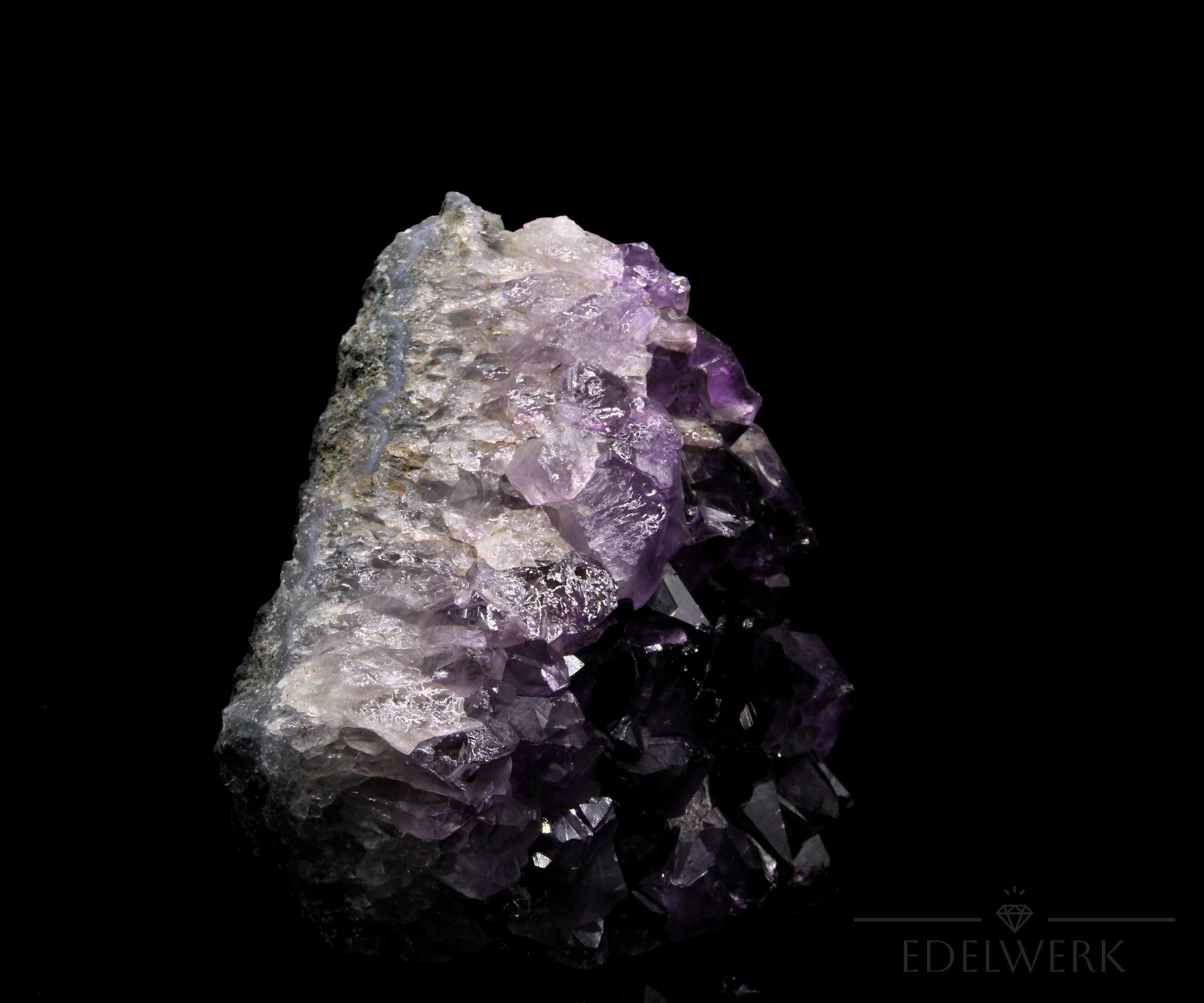 Amethyst Kristall Violett