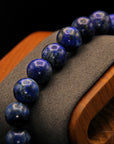 Lapis Armband – Nr. 2 – 8 mm Perlen – Besondere Optik für jedes Outfit
