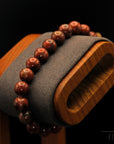 Roter Jaspis Armband – Nr. 4 – 8 mm Perlen – Naturnahe Farbgebung
