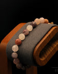 Lepidolith Armband – 8 mm Perlen – Elegantes Accessoire