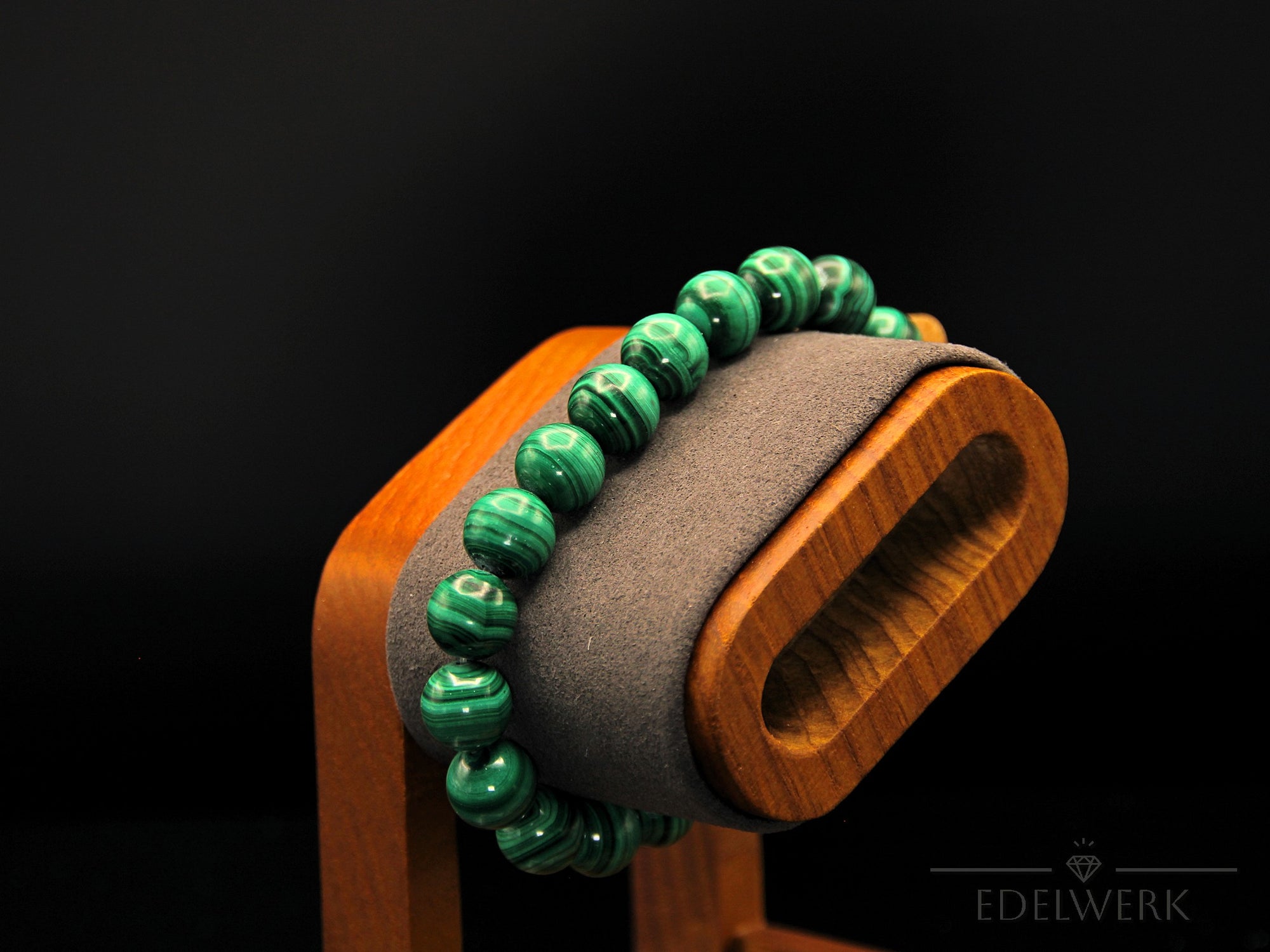 Malachit Armband – Amorph – Balance der Elemente in Perlen