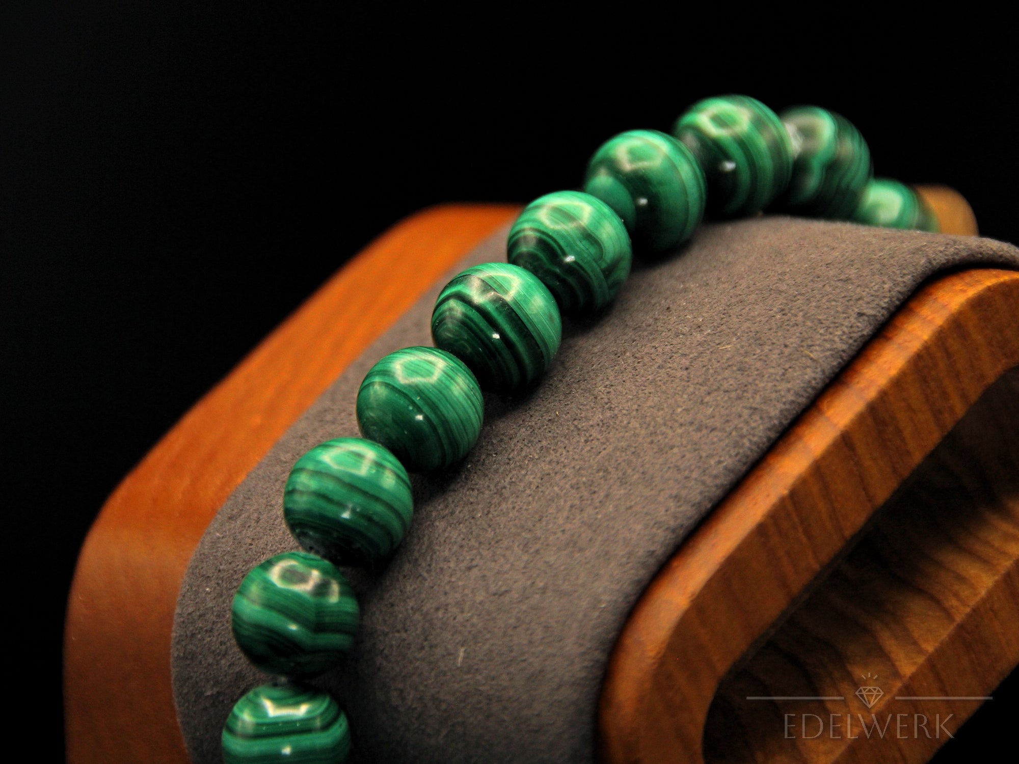 Malachit Armband – Amorph – Balance der Elemente in Perlen