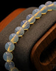 Opal-Mondstein Armband – 8 mm Perlen – Harmonisierende Perlenkette