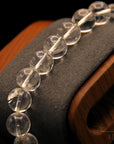 Quarz Armband – Nr. 2 – 8 mm Perlen – Lichtarbeit mit Perlen