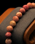 Rhodonit Armband – 8 mm Facettiert – Reinigende Ritual-Perlenkette