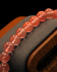 Rosen Quarz Armband – 8 mm Perlen – Liebevoll ausgewählte Steine