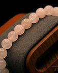 Rosenquarz Armband – Nr. 3 – 8 mm Perlen – Mix & Match mit anderen Armbändern