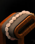Rosenquarz Armband – Nr. 4 – Amorph – Erdende Perlen aus der Natur