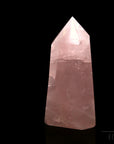 Natürlicher Rosenquarz, Heilstein für meditative Klarheit, rosa Kristallform.