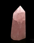 Rosenquarz Heilstein, Heilstein für meditative Entspannung, rosa glänzende Form.