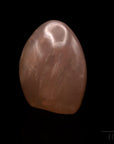 Rosenquarz Heilstein, Heilstein für innere Balance, rosa Oberfläche.