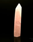 Strahlender Rosenquarz, Heilstein für meditative Energie, rosa Struktur.