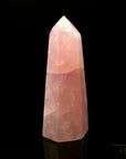 Strahlender Rosenquarz, Heilstein für meditative Klarheit, rosa Struktur.