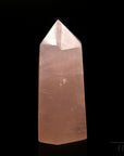 Natürlicher Rosenquarz, Heilstein für spirituellen Schutz, rosa Form.