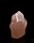 Rosenquarz Heilstein, Heilstein für innere Balance, rosa Oberfläche.