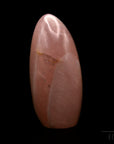 Natürlicher Rosenquarz, fördert spirituelle Harmonie, rosa Oberfläche.