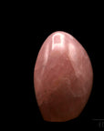 Klarer Rosenquarz, Heilstein für intuitive Balance, durchsichtige rosa Struktur.